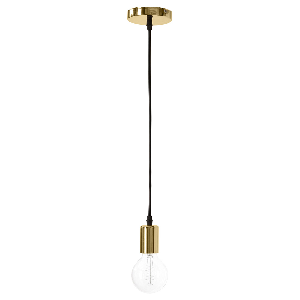  Buy Design hanging lamp - Edison Style Gold 58545 - in the EU