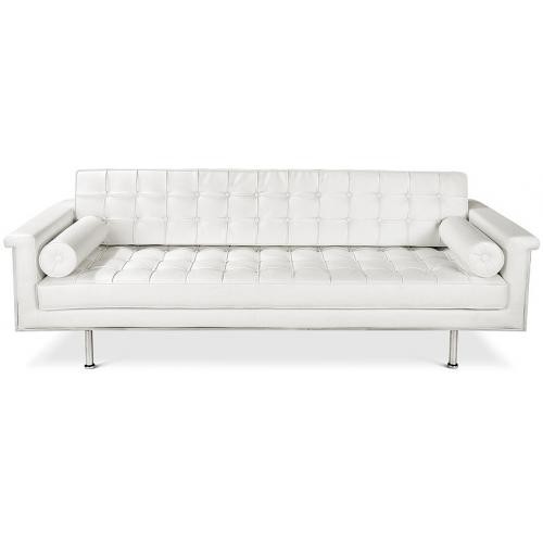  Buy Design Sofa Trendy  (3 seats) - Fabric White 13258 - in the EU
