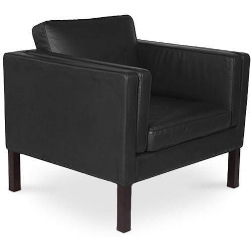  Buy 2334 Design Living room Armchair - Premium Leather Black 15441 - in the EU