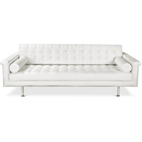  Buy Design Sofa Trendy (3 seats) - Faux Leather White 13259 - in the EU
