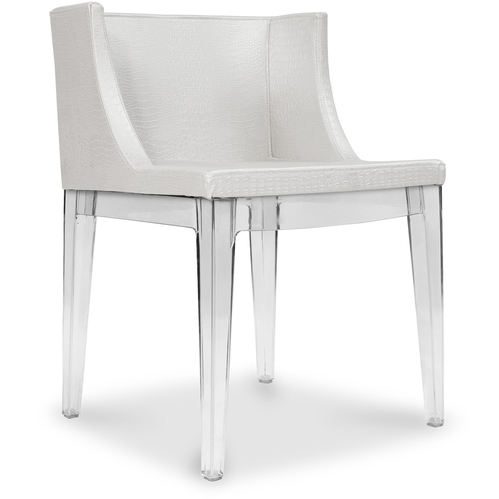  Buy Design Dining Chair - Transparent Legs - Madame  Transparent 54119 - in the EU