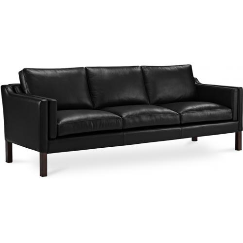  Buy Design Sofa 2213 (3 seats) - Faux Leather Black 13927 - in the EU