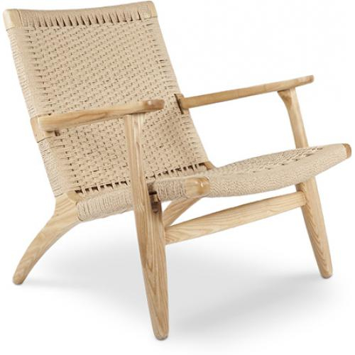  Buy Armchair Boho Bali Style Bukit in Solid Wood Natural wood 57153 - in the EU