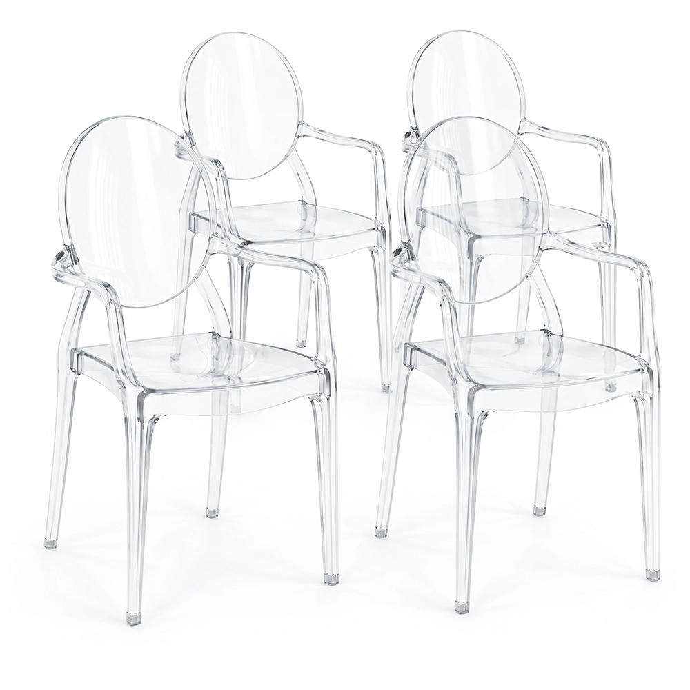  Buy X4 Armchair Louis King Design Transparent Transparent 16464 - in the EU