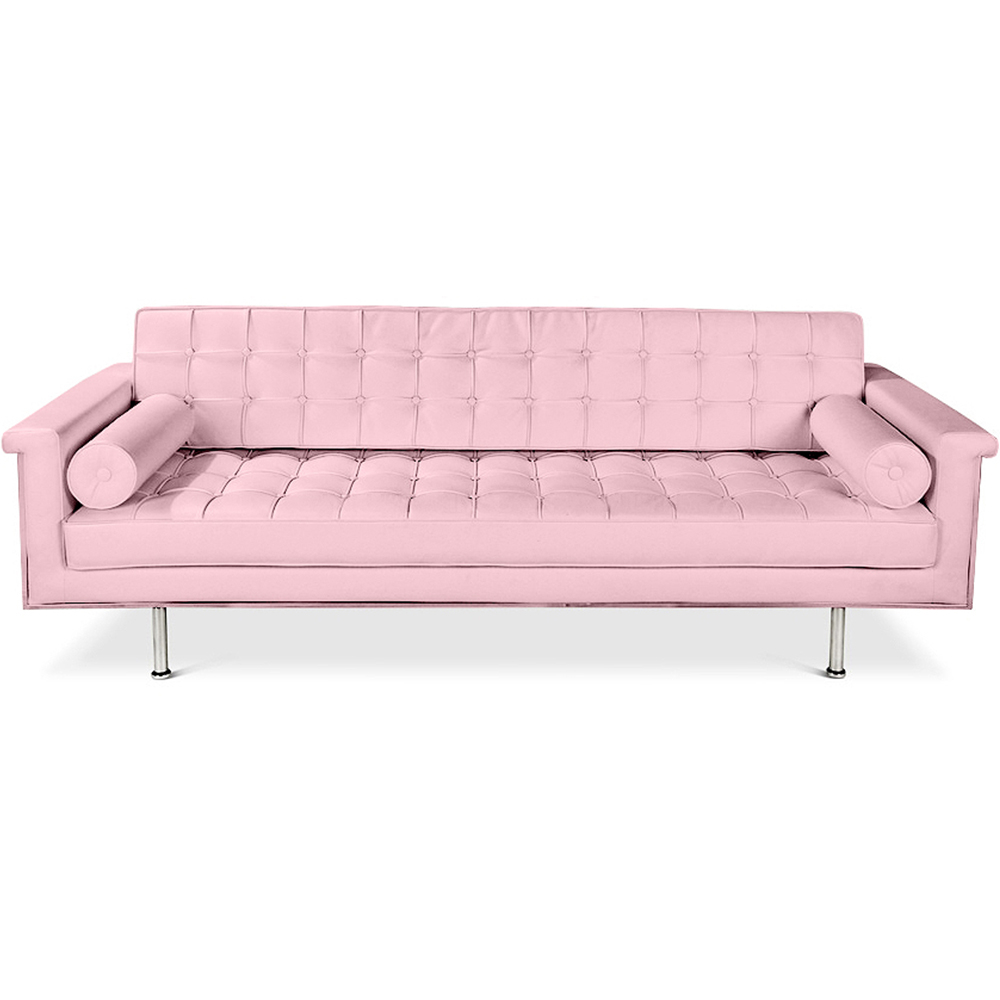  Buy Sofa Design Sofa – 3 Seater – Fabric Upholstered - Trendy  Pink 13258 - in the EU