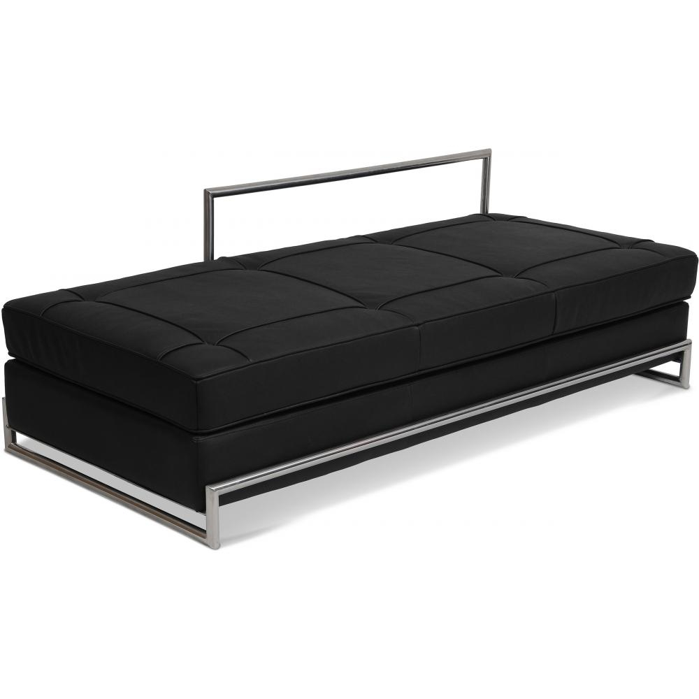  Buy Daybed - Premium Leather Black 15431 - in the EU