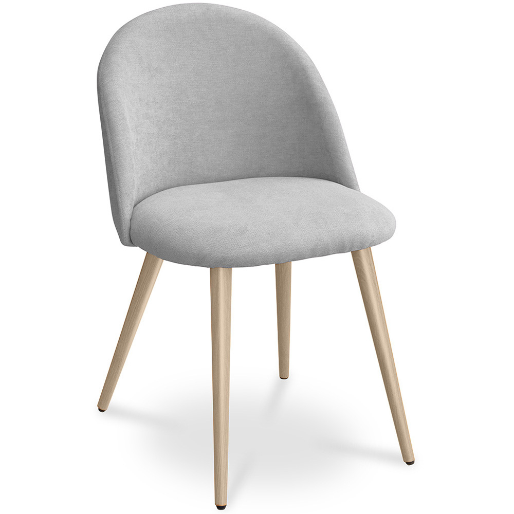  Buy Dining Chair - Upholstered in Fabric - Scandinavian Style -Bennett  Light grey 59261 - in the EU