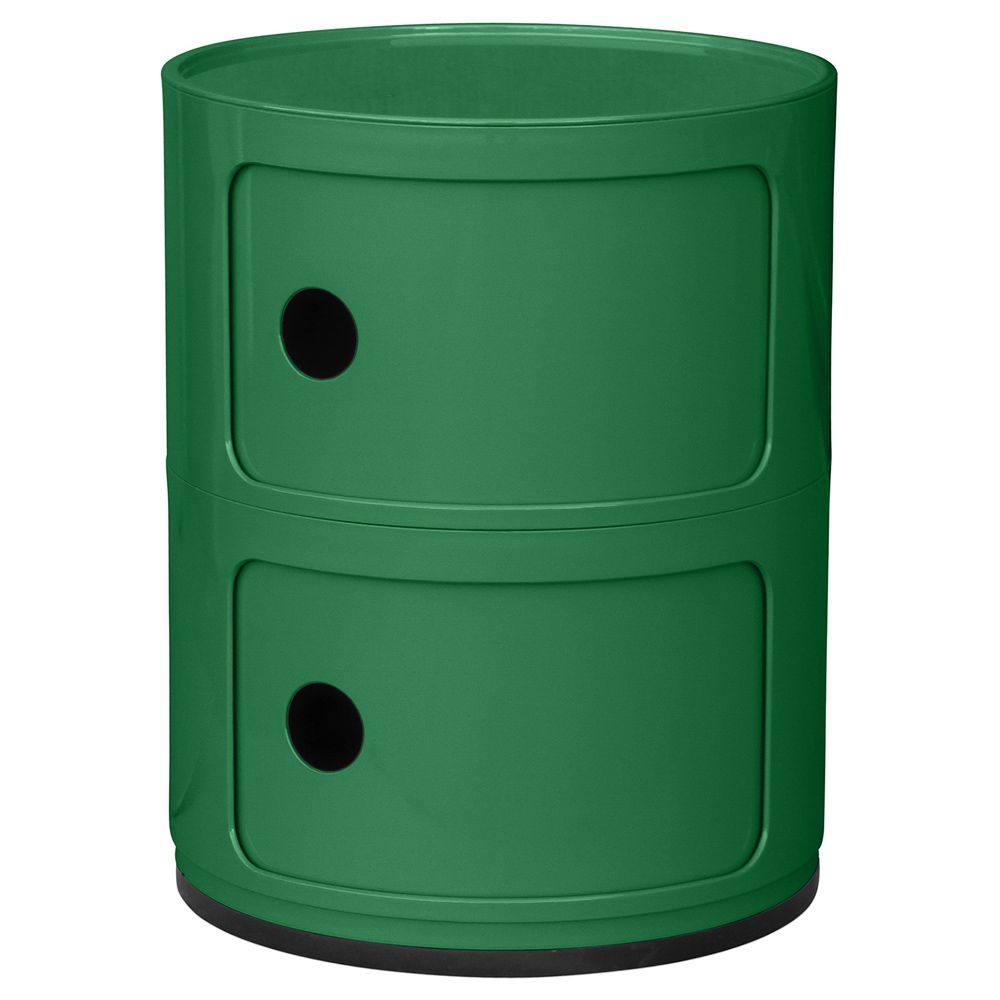 Buy Storage Container Furniture - 2 Drawers -  Sares Dark green 54284 - in the EU