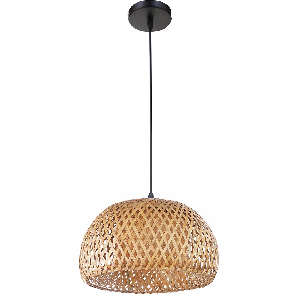  Buy Bali twisted Design Boho Bali ceiling lamp - Bamboo Natural wood 59354 - in the EU