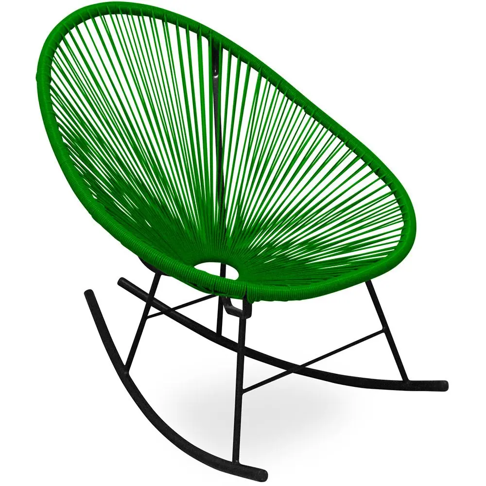  Buy Acapulco Rocking Chair - Black legs  Light green 59411 - in the EU