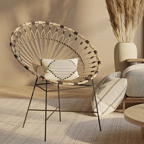 Boho circle chair 2025