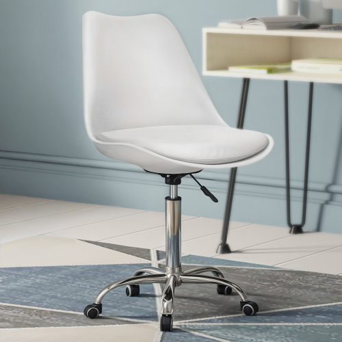 Buy Tulip swivel office chair with wheels in the Europe MyFaktory