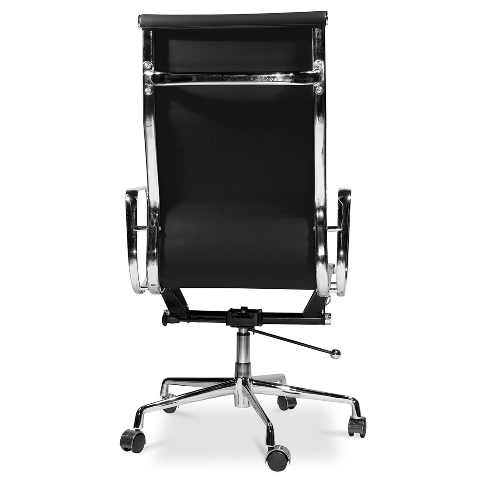 Buy Office Chair T9 Premium Leather Wheels Black 14551 In The Europe Myfaktory