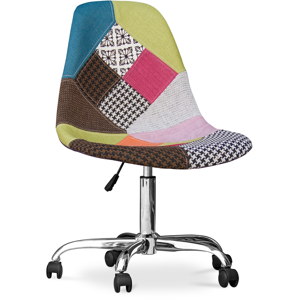 Patchwork Simona Multicolour 59866 In, Multicolor Desk Chair