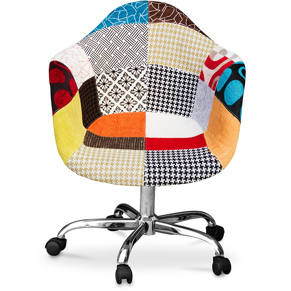 Dawood Office Chair Patchwork, Multicolor Desk Chair