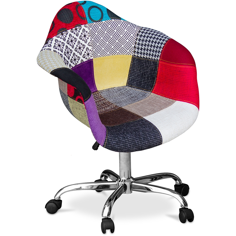 Dawood Office Chair Patchwork Ray, Multicolor Desk Chair