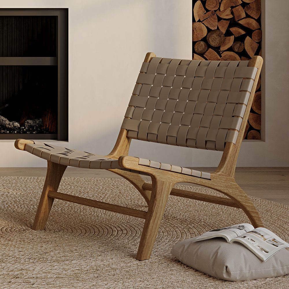 Leather boho chair store