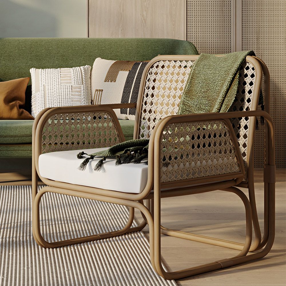 Joplin rattan lounge chair store