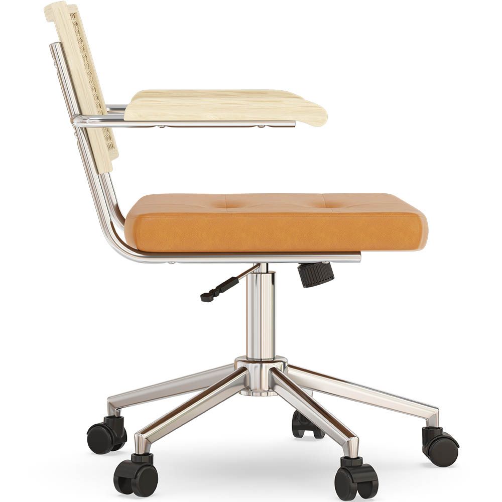 Rattan discount chair office