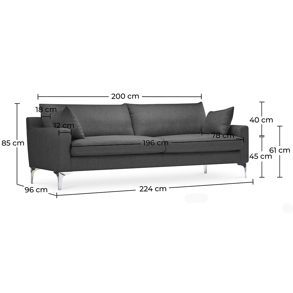 Design Living Room Sofa 3 Seats