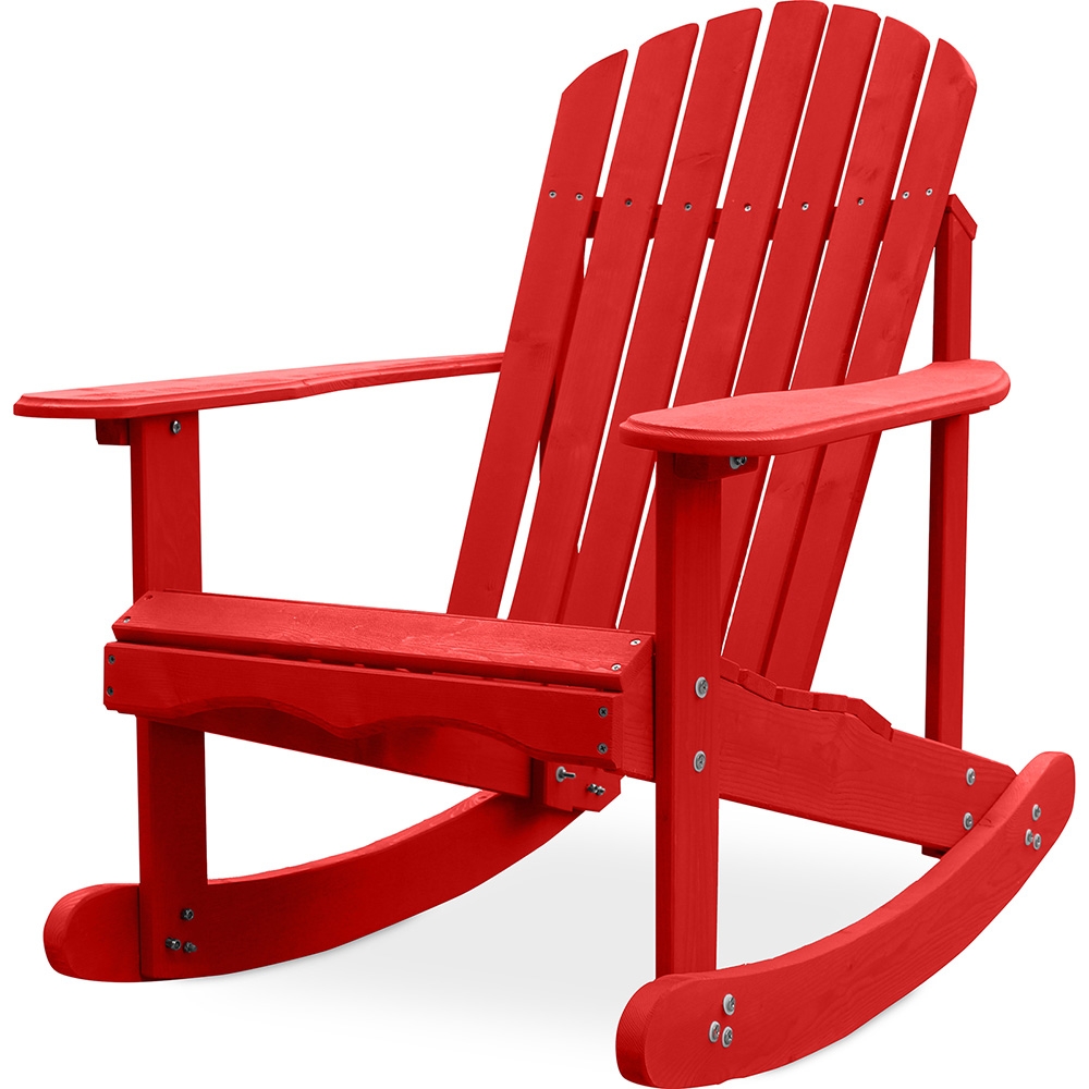 buy adirondack rocking chair red 59861 in the europe  myfaktory