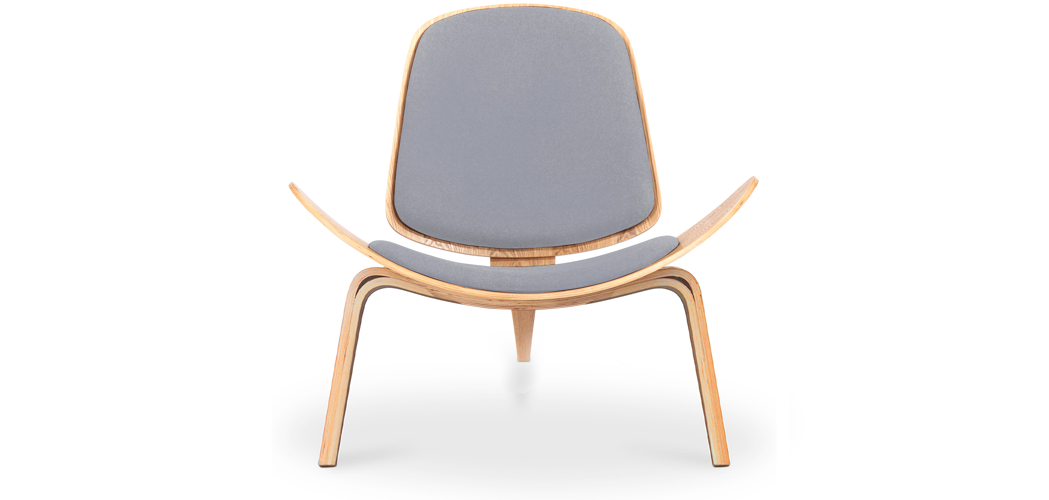 Buy CV07 Lounge Chair Design Boho Bali - Cashmere Light grey 16773 - in the EU