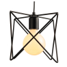 Buy Ceiling Lamp - Industrial Design Pendant Lamp - Star Black 58230 in the Europe