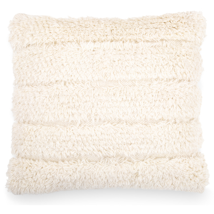 Buy Boho Bali Style Wool Cushion cover + filling - Akasha White 60190 in the Europe