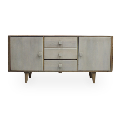 Buy Wooden Sideboard - Vintage Design - Iona Natural wood 60359 - prices