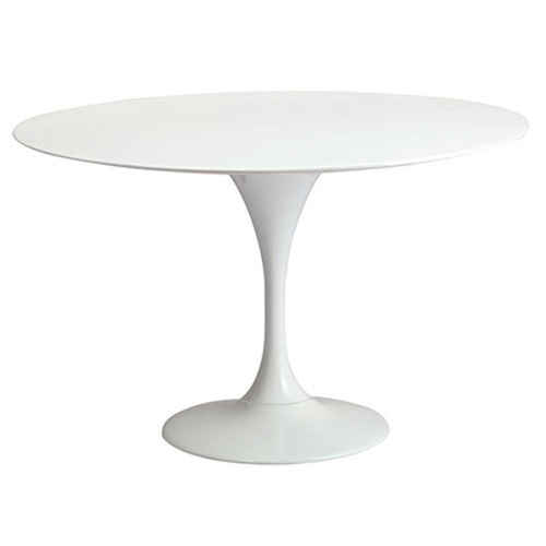  Buy Round Fiberglass Tulipa Table - 110cm White 29845 - in the EU